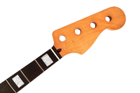 Jazz Bass Neck w/ Block Inlays & Rosewood FB - Gloss Vintage Tint Finish