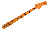 Jazz Bass Neck w/ Maple Fingerboard & Block Inlays - Gloss Vintage Tint Finish