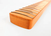 Jazz Bass Neck w/ Maple Fingerboard & Block Inlays - Gloss Vintage Tint Finish