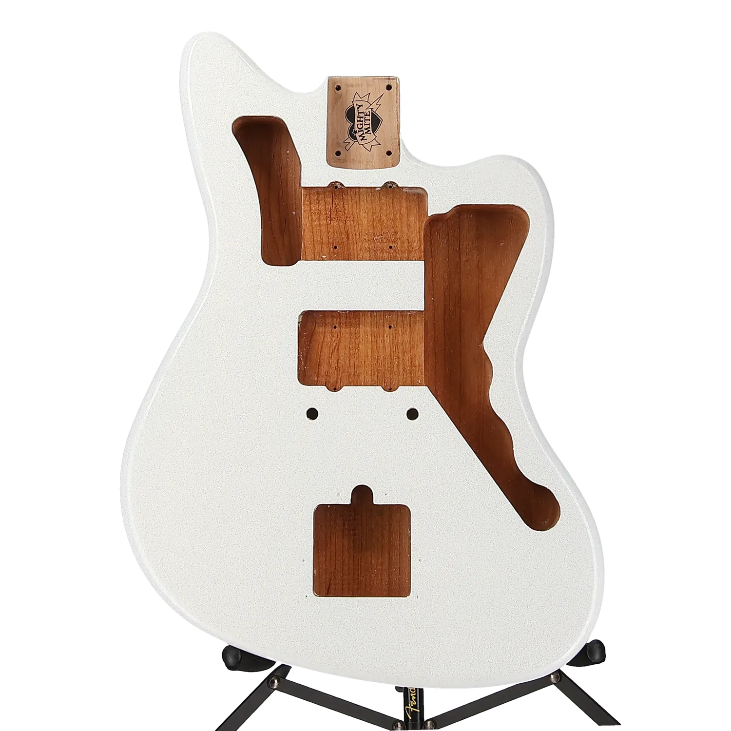 Jazzmaster Custom Painted Body Painted - Platinum Mist