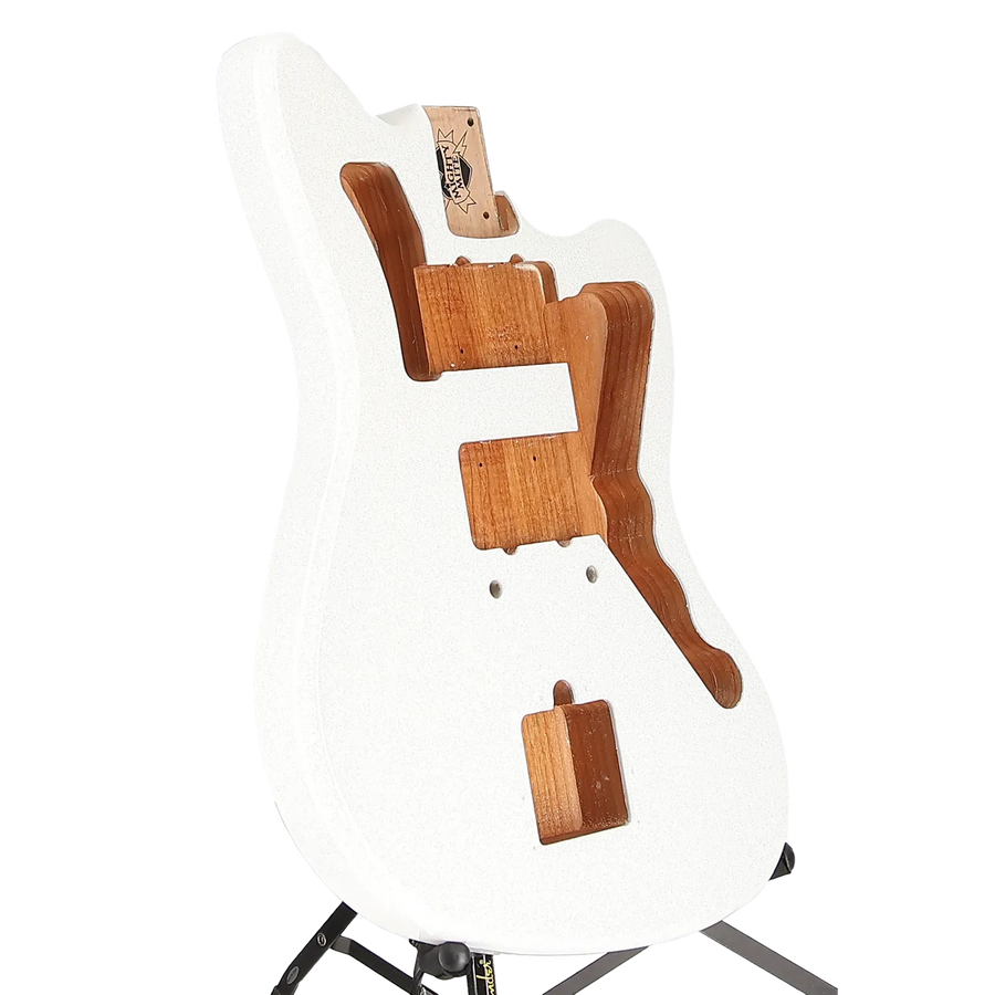 Jazzmaster Custom Painted Body Painted - Platinum Mist