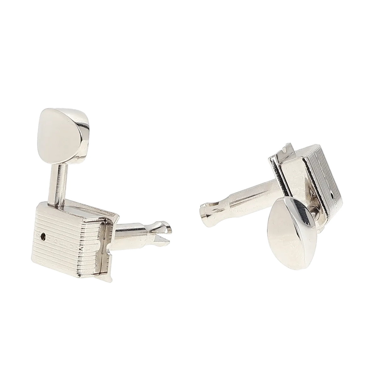 Kluson Vintage Style 6-In-Line Split Post Tuners - Nickel - Reclaimed