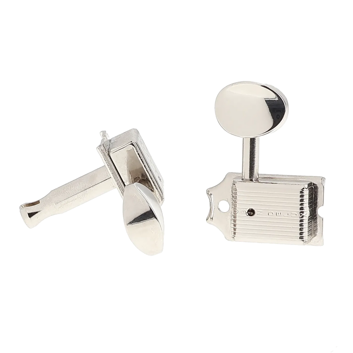 Kluson Vintage Style 6-In-Line Split Post Tuners - Nickel - Reclaimed