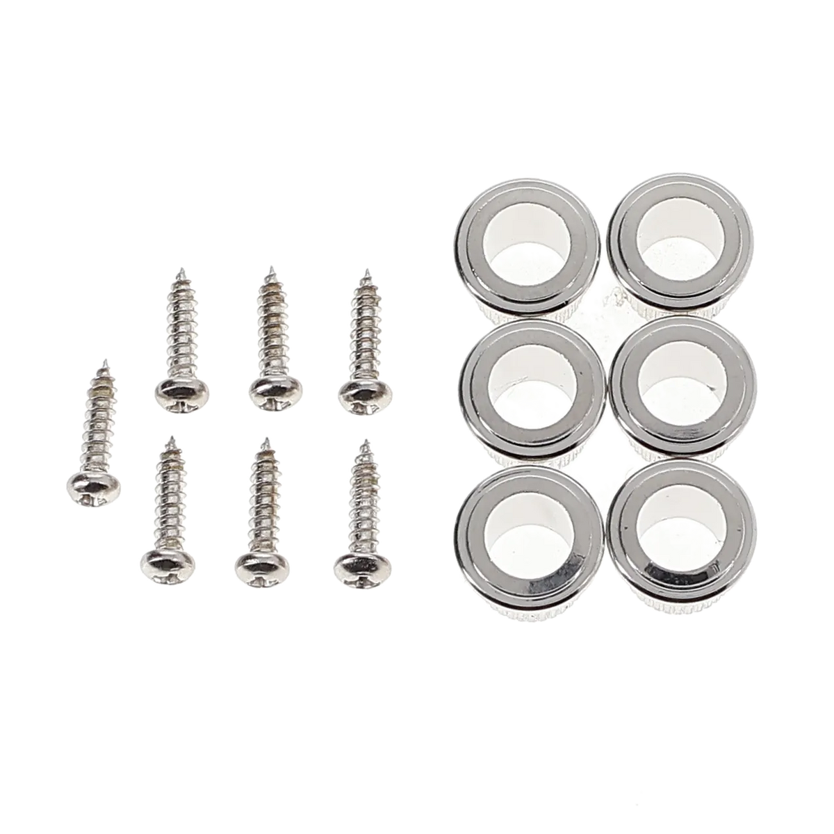 Kluson Vintage Style 6-In-Line Split Post Tuners - Nickel - Reclaimed