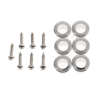 Kluson Vintage Style 6-In-Line Split Post Tuners - Nickel - Reclaimed