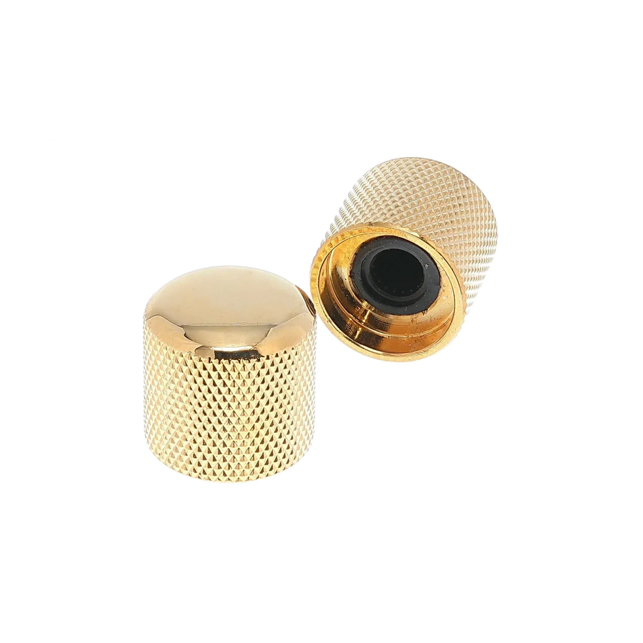 Knurled Knob - Gold - Reclaimed