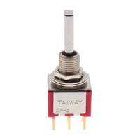 MEC Mini Toggle Switch - DP3T ON/ON/ON - Reclaimed