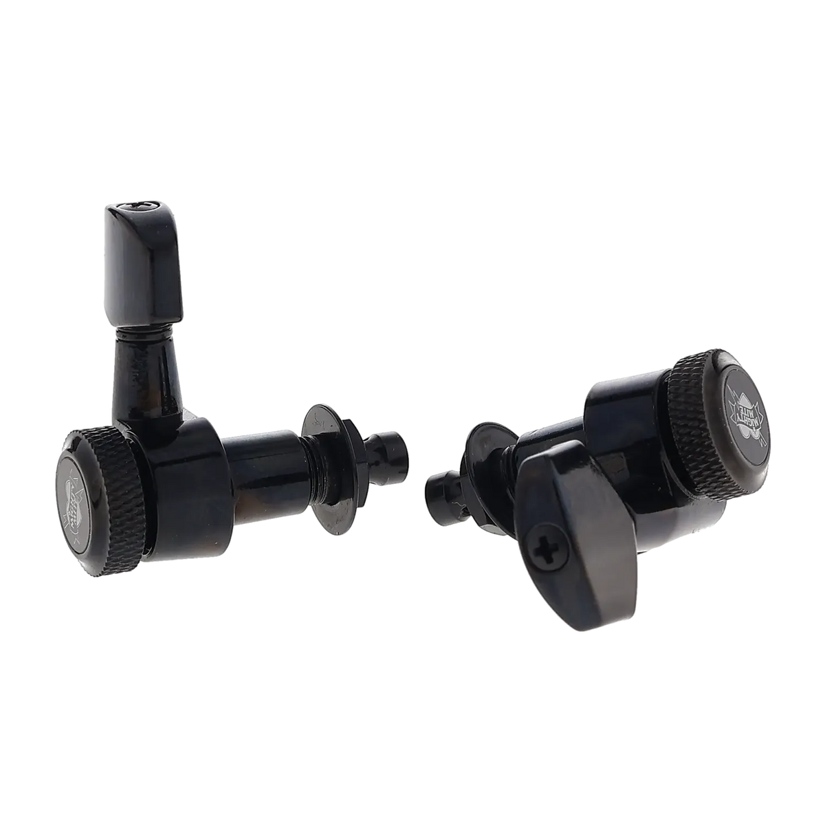 Mighty Mite Locking Tuning Machines - 6 in Line - Black Finish