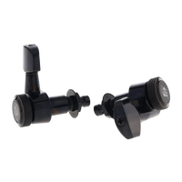 Mighty Mite Locking Tuning Machines - 6 in Line - Black Finish