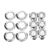 Mighty Mite Locking Tuning Machines - 6 in Line - Chrome Finish