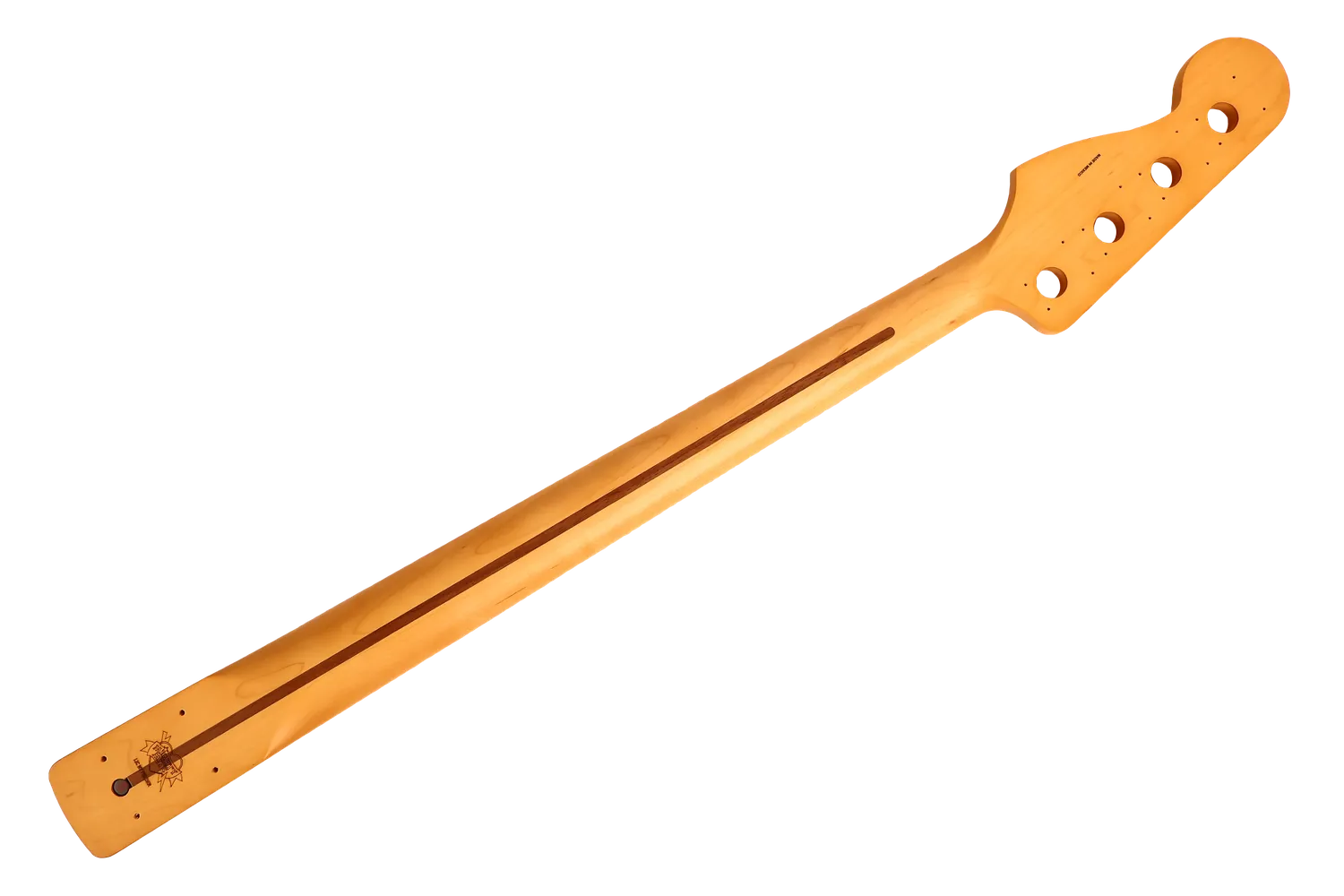 Mighty Mite MIM Fretless Jazz Bass Neck w/ Lined Fingerboard