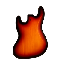 Mighty Mite Replacement Jazz Bass® Body Poplar - 3 Tone Burst