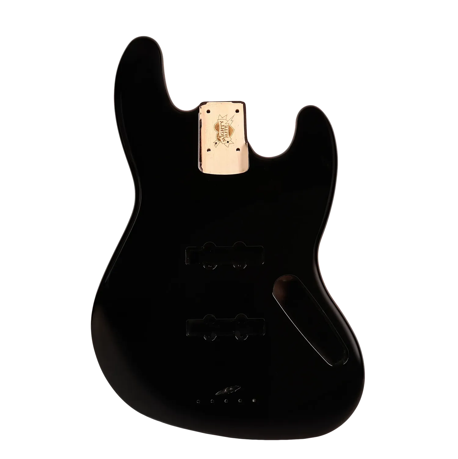 Mighty Mite Replacement Jazz Bass® Body Poplar - Black