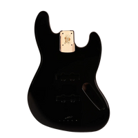 Mighty Mite Replacement Jazz Bass® Body Poplar - Black
