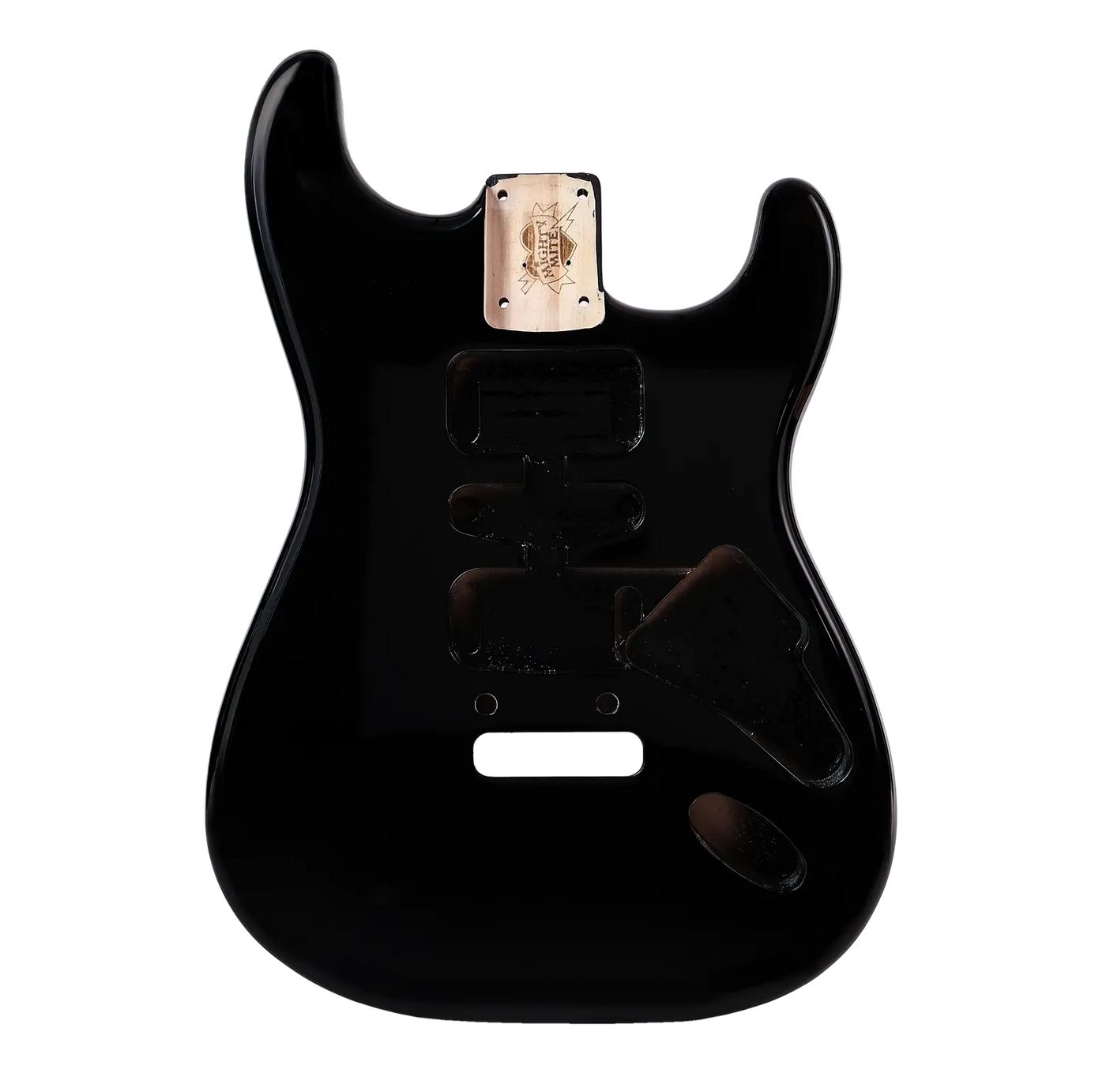 Mighty Mite Replacement Strat® Body Poplar - Black