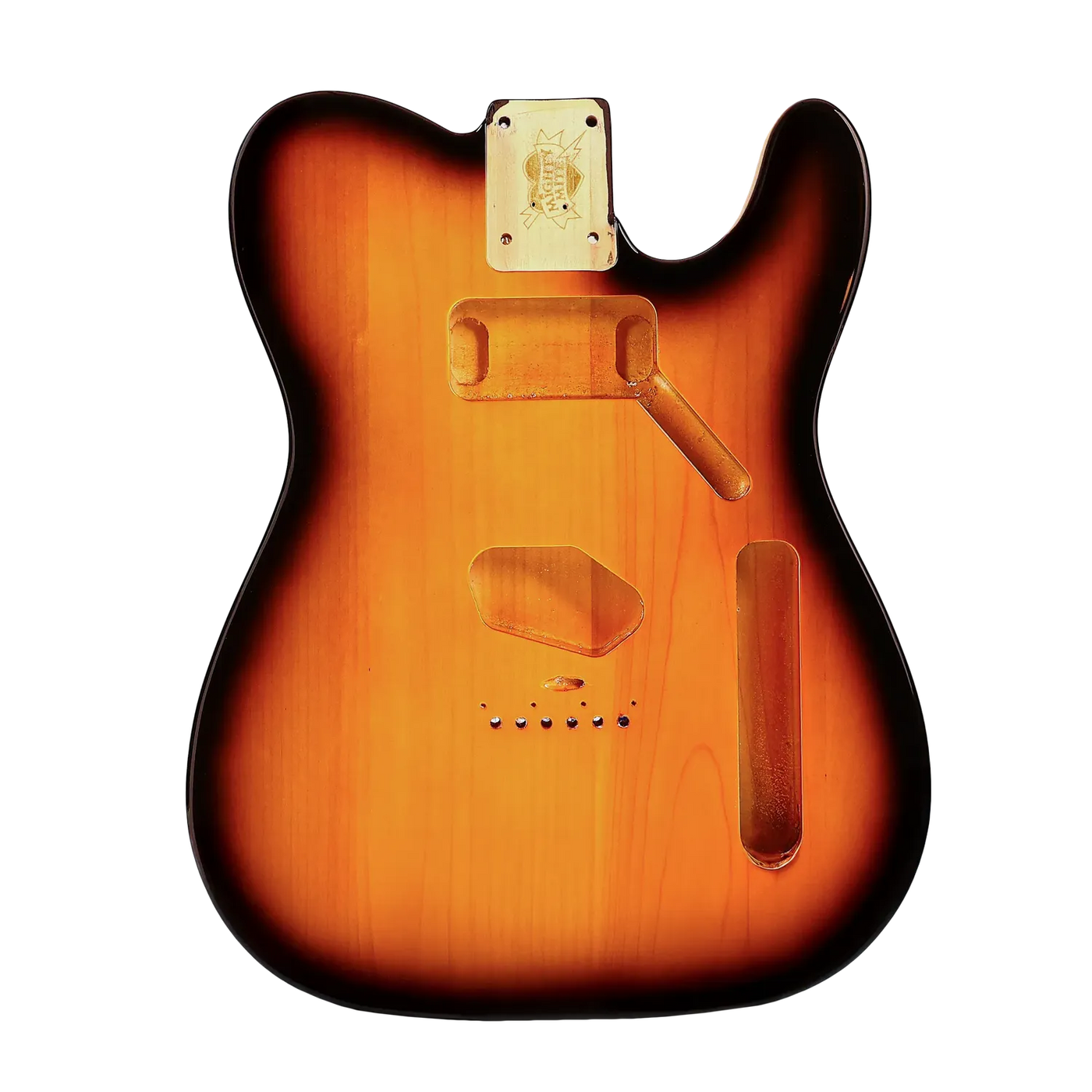 Mighty Mite Replacement Tele® Body Poplar - 2 Tone Burst