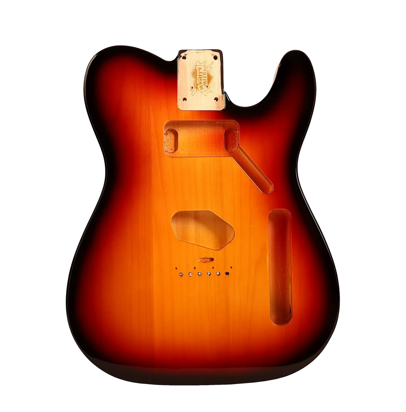 Mighty Mite Replacement Tele® Body Poplar - 3 Tone Burst