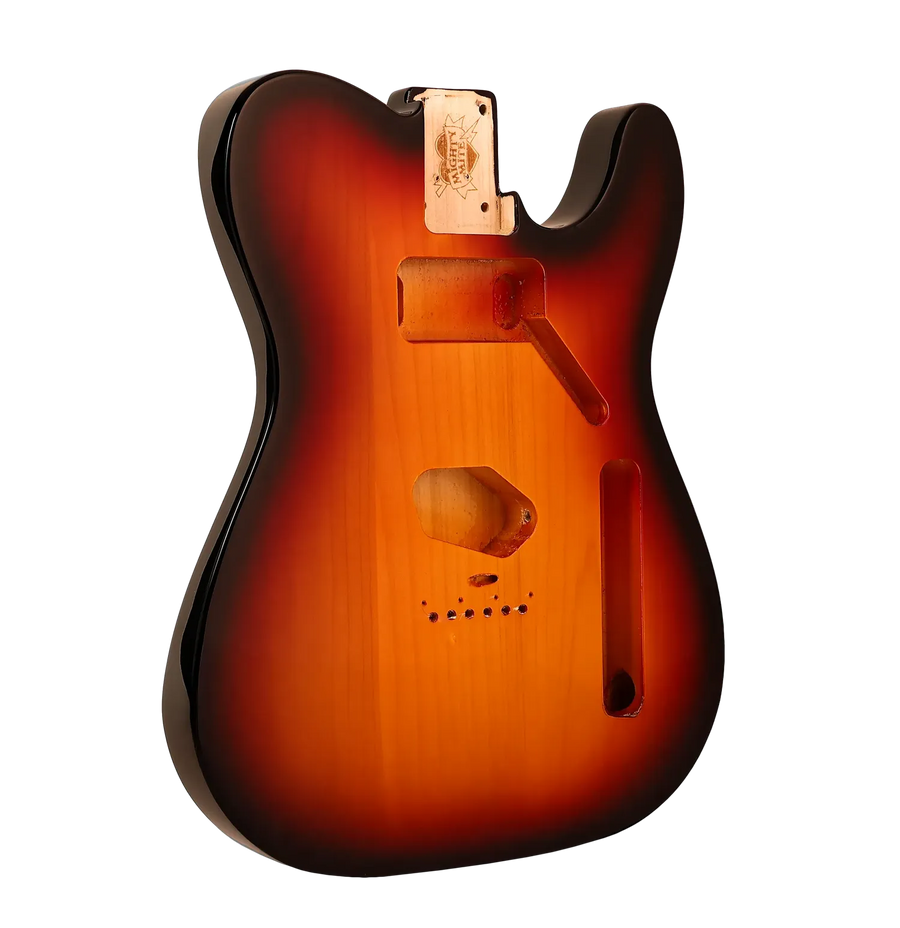 Mighty Mite Replacement Tele® Body Poplar - 3 Tone Burst