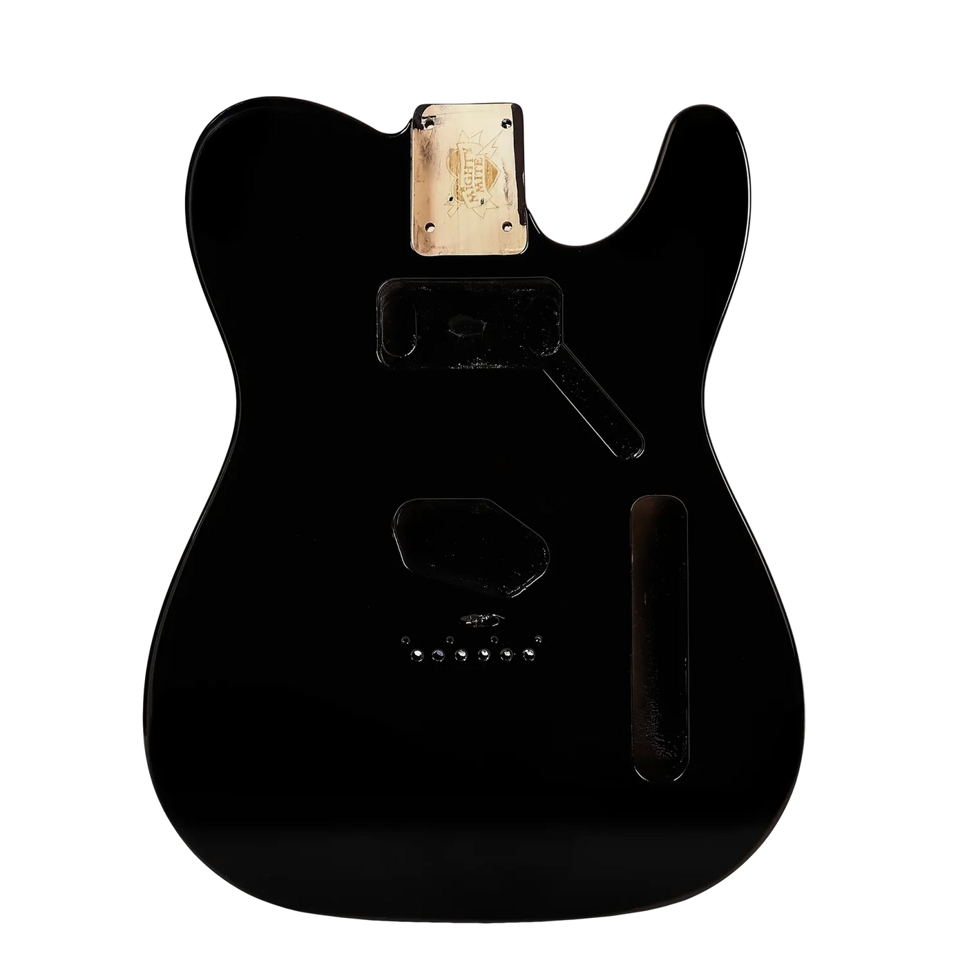 Mighty Mite Replacement Tele® Body Poplar - Black
