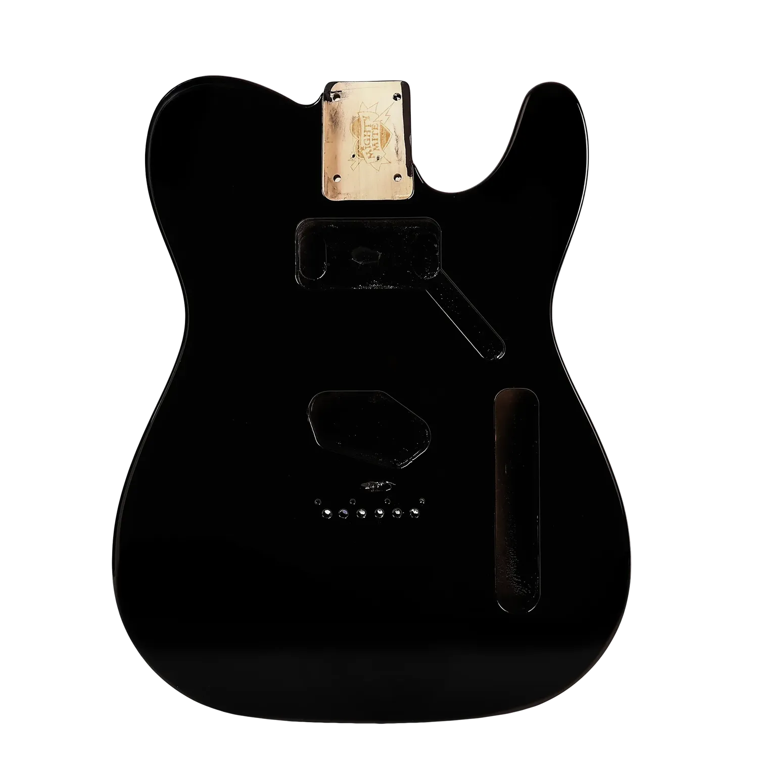 Mighty Mite Replacement Tele® Body Poplar - Black