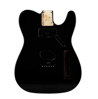 Mighty Mite Replacement Tele® Body Poplar - Black