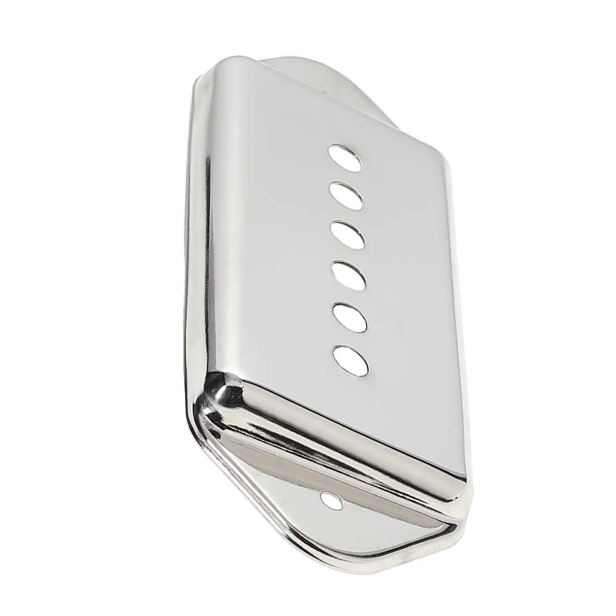 P-90 Pickup Covers (49.2mm) - Neck Position - Nickel - Reclaimed