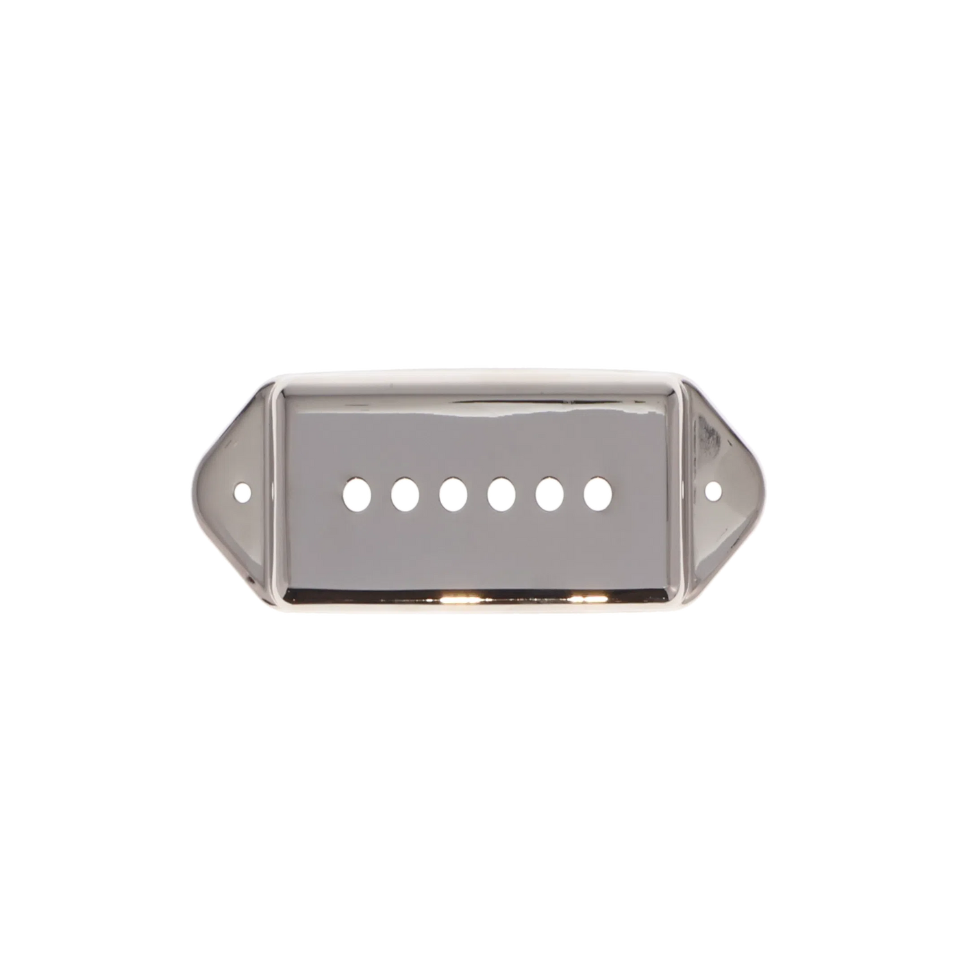 P-90 Pickup Covers (49.2mm) - Nickel - Reclaimed