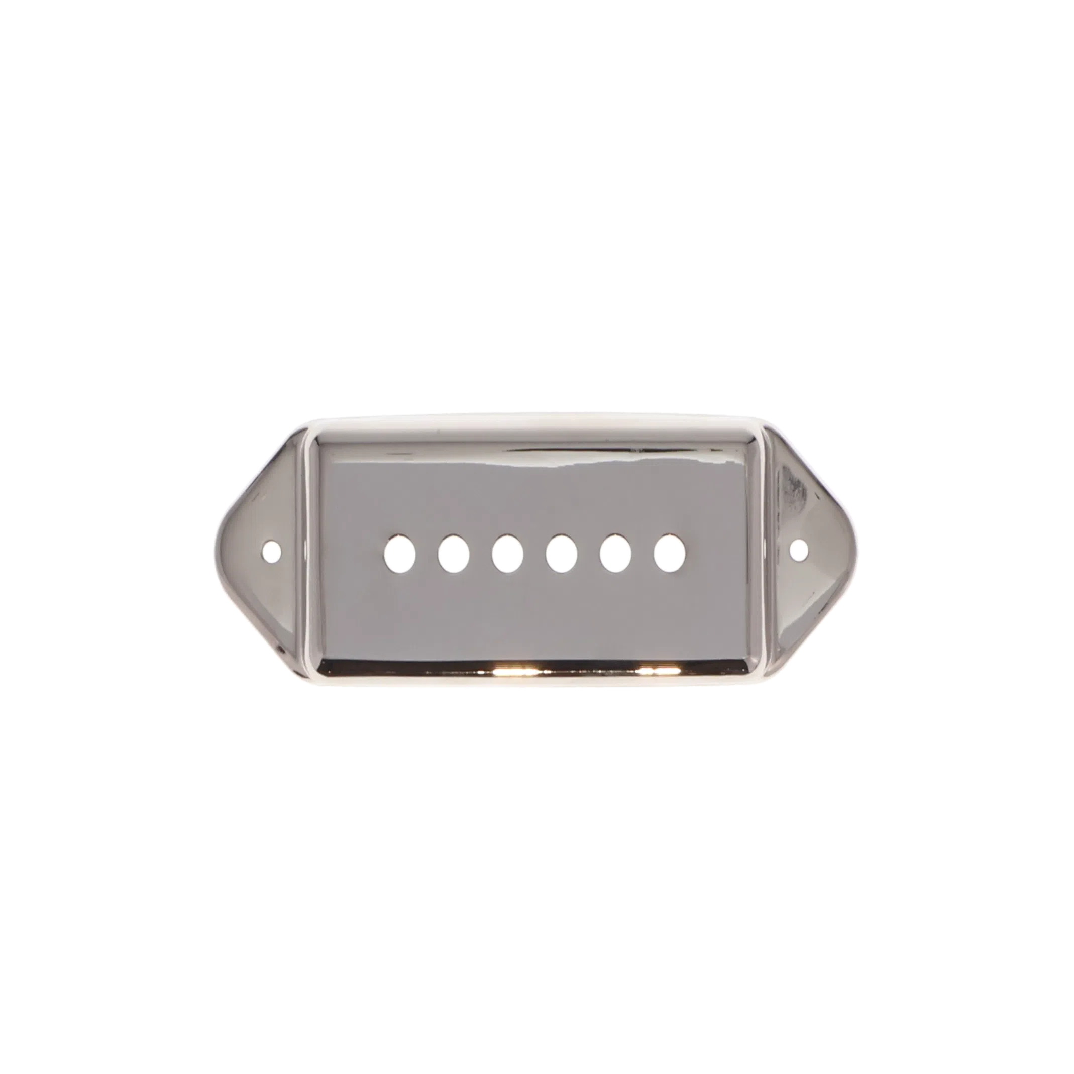 P-90 Pickup Covers (49.2mm) - Nickel - Reclaimed