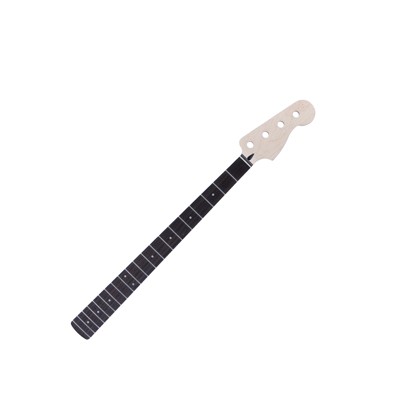 P Bass Style Replacement Birdseye Maple Neck, Rosewood Fingerboard