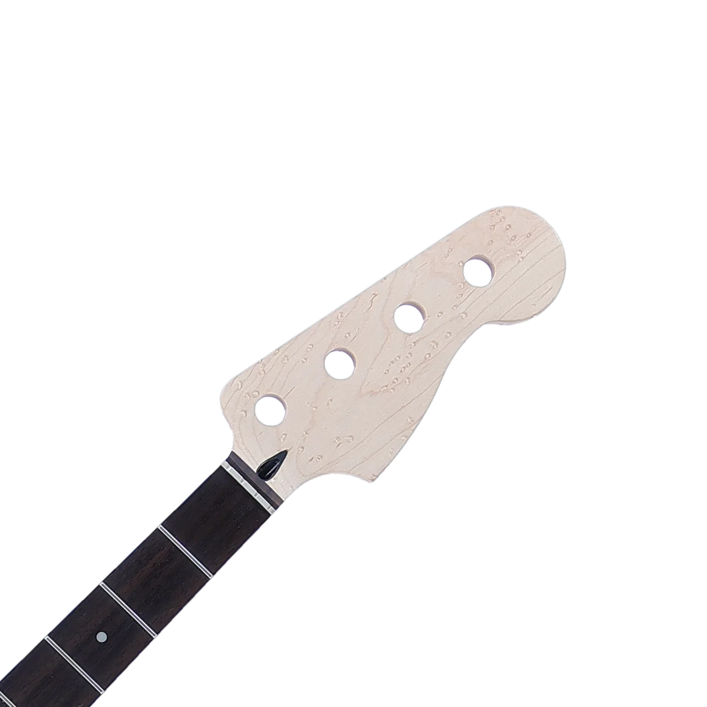 P Bass Style Replacement Birdseye Maple Neck, Rosewood Fingerboard