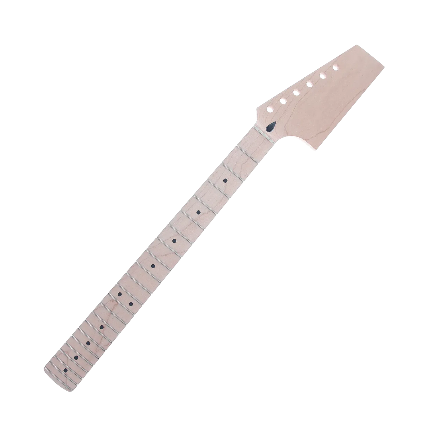 Paddle Neck with Maple Fingerboard and 10.5mm Tuner Holes