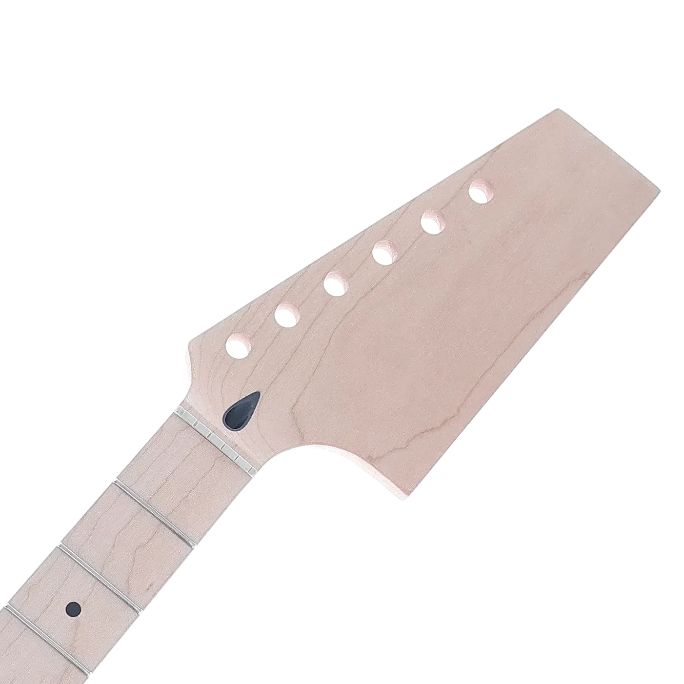 Paddle Neck with Maple Fingerboard and 10.5mm Tuner Holes