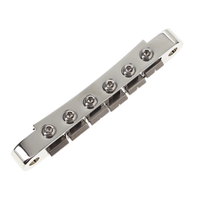 Pinnacle Tune-O-Matic Bridge (only) w/ Titanium Saddles - Nickel Finish - Reclaimed