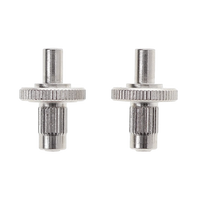 Pinnacle Tune-o-Matic Bridge w/ Titianium Saddles - Nickel Finish - w/ Posts & Anchors - Reclaimed