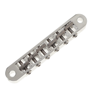 Pinnacle Tune-o-Matic Bridge w/ Titianium Saddles - Nickel Finish - w/ Posts & Anchors - Reclaimed