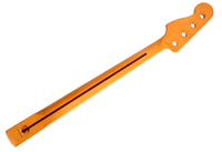 Precision Bass Neck w/ Maple FB & Block Inlays - Gloss Vintage Tint Finish