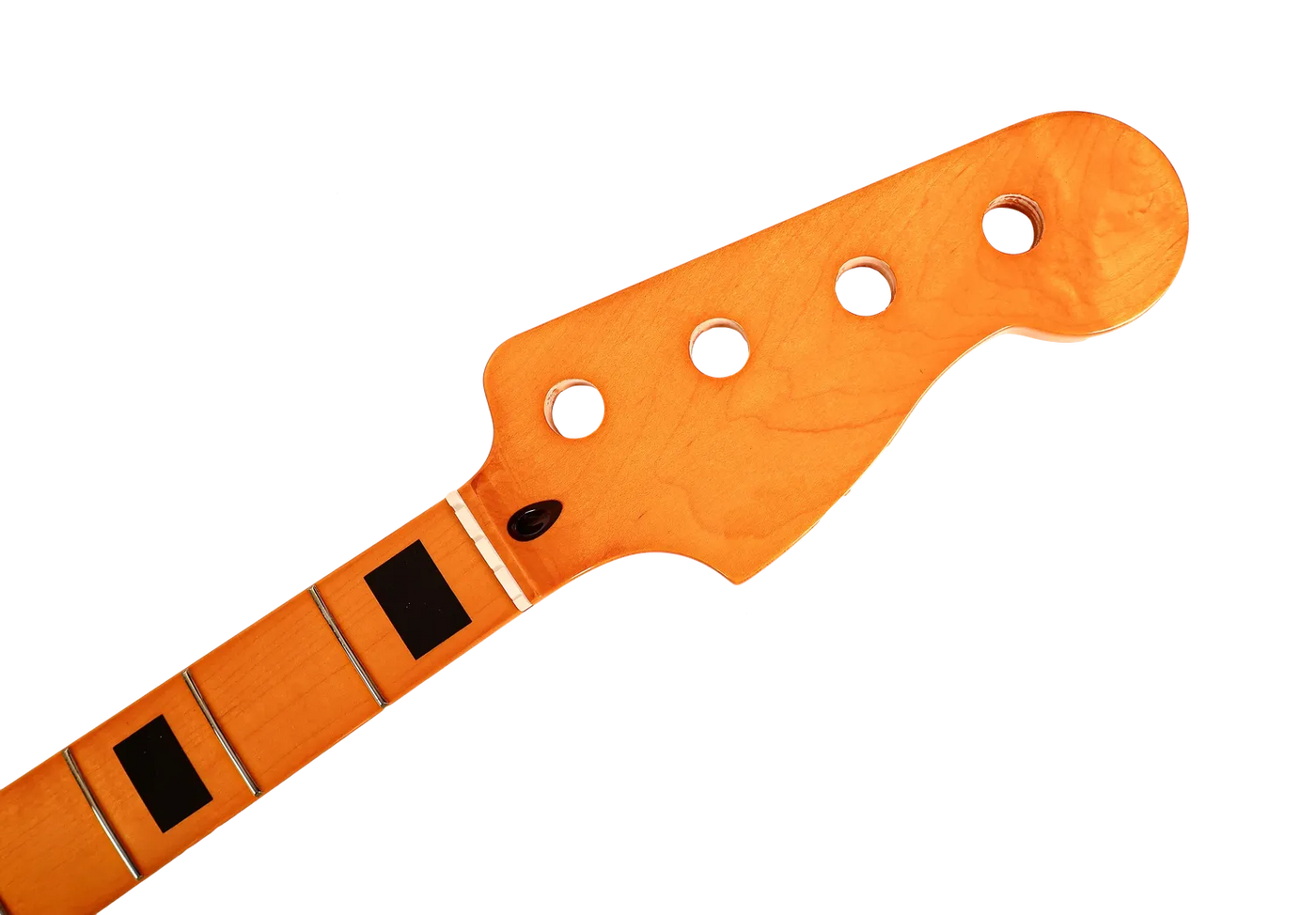 Precision Bass Neck w/ Maple FB & Block Inlays - Gloss Vintage Tint Finish