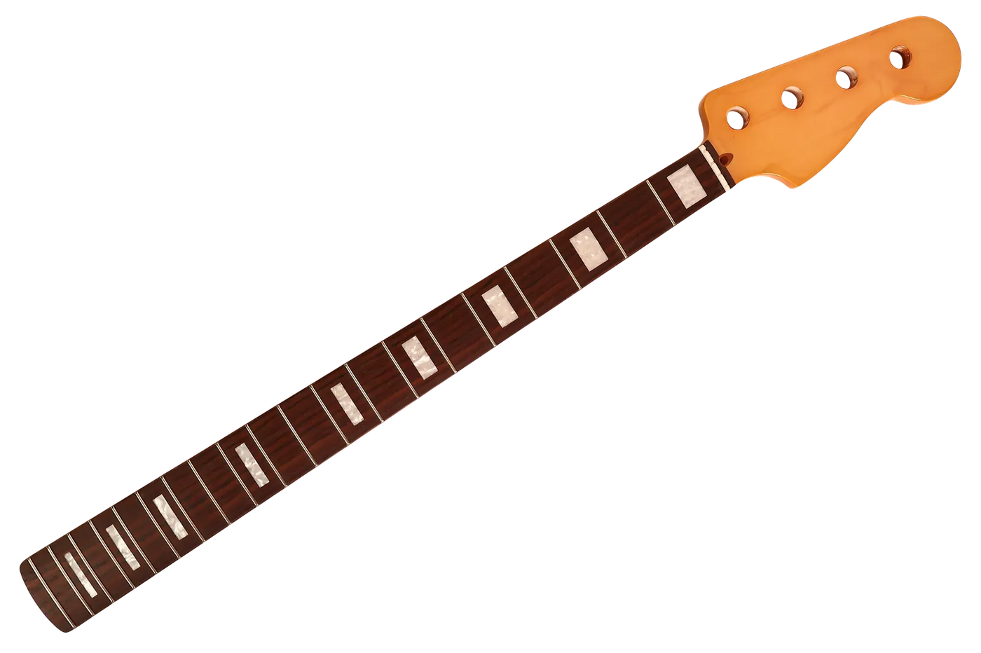 Precision Bass® Neck w/ Rosewood FB & Block Inlays - Gloss Vintage Tint Finish