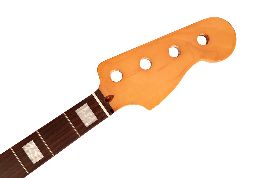 Precision Bass® Neck w/ Rosewood FB & Block Inlays - Gloss Vintage Tint Finish