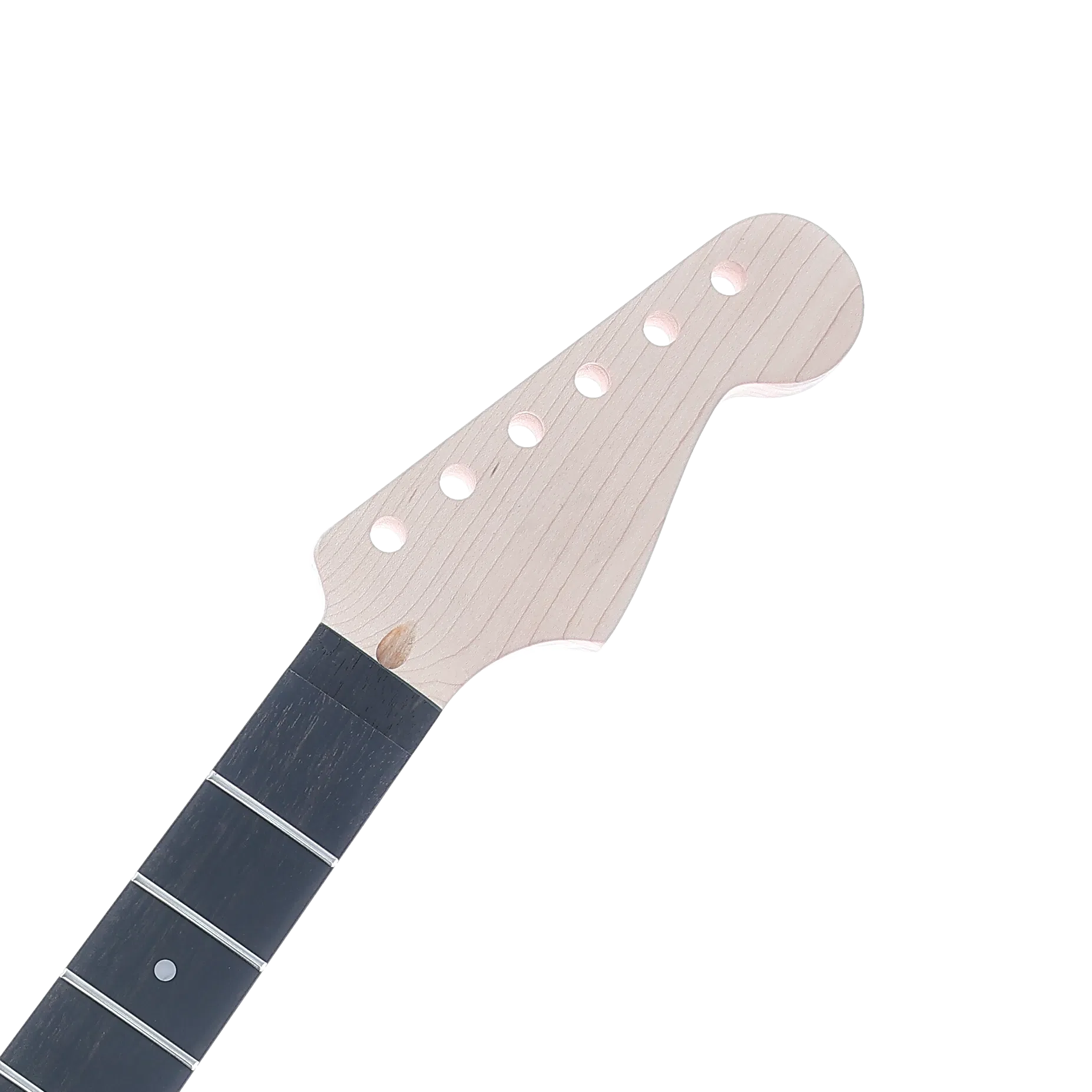 R2 Locking Nut - Compound Ebony Fingerboard - Jumbo Frets - Mighty Mite Strat Neck - 10.0mm