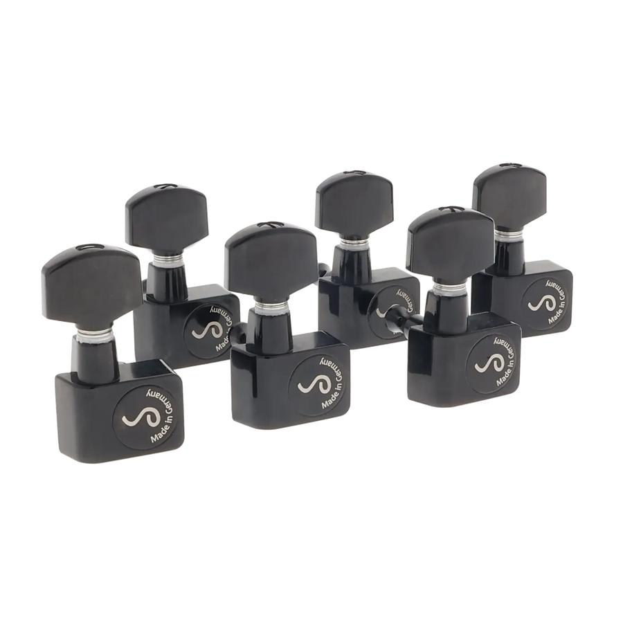 Schaller M6 Black Tuning Machines - Reclaimed