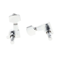Schaller M6 Mini Tuning Machines 6 In-Line Chrome - Reclaimed