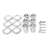 Schaller M6 Mini Tuning Machines 6 In-Line Chrome - Reclaimed