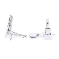Schaller M6 Tuners Set 6 in Line - Chrome - Reclaimed
