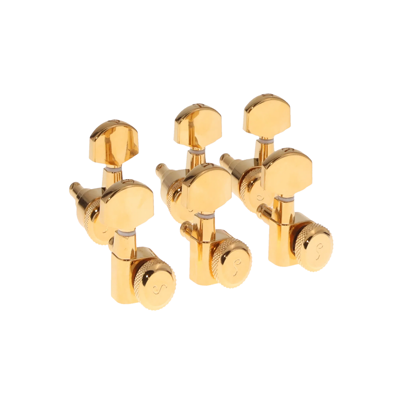 Schaller locking Tuner 6-In-Line set - Gold - Reclaimed