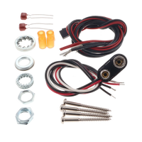 Seymour Duncan AHB-1s Blackouts Metal 7-String Phase II Pickup Set - Black - Reclaimed