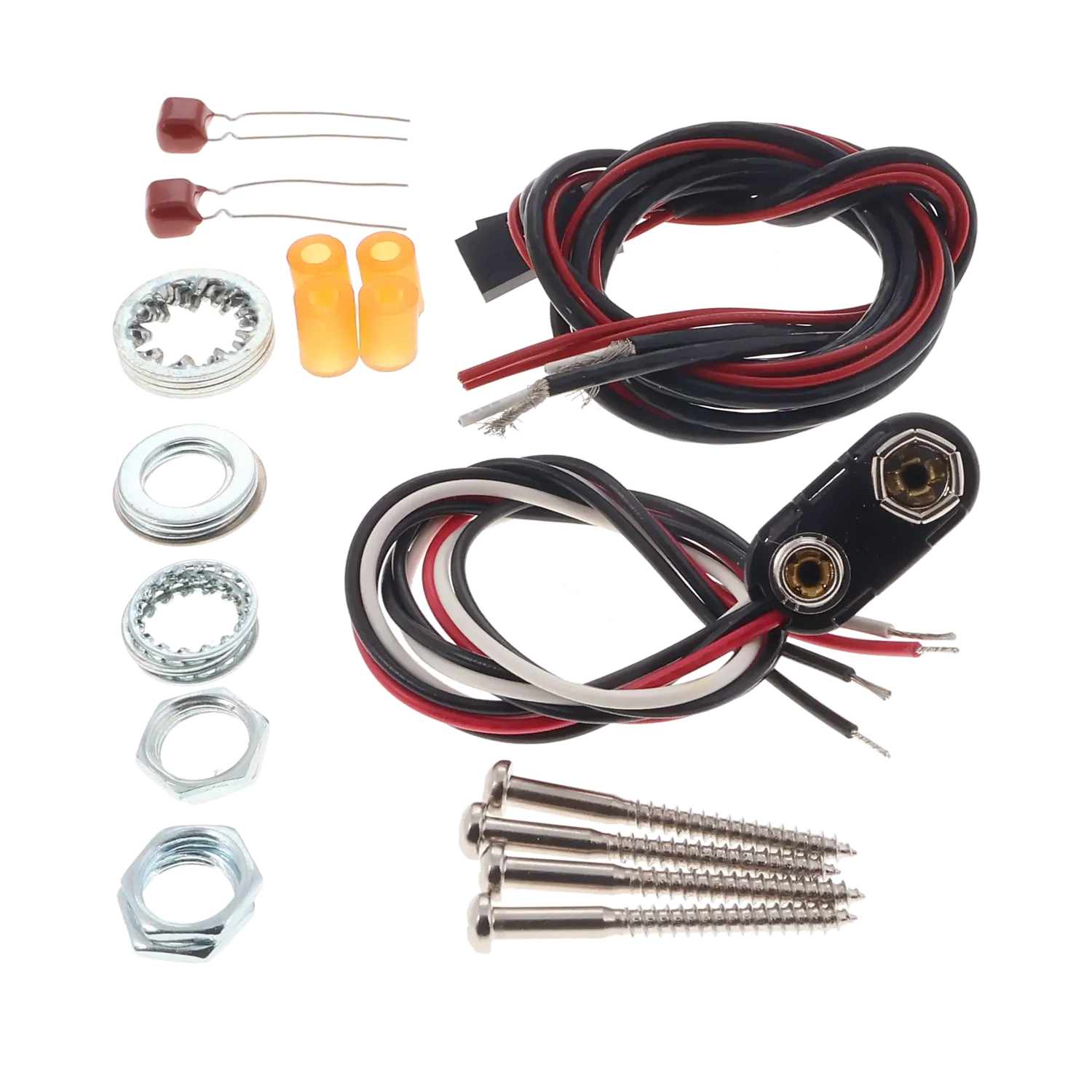 Seymour Duncan AHB-2s Blackouts Metal 7-String Phase II Pickup Set - Black - Reclaimed