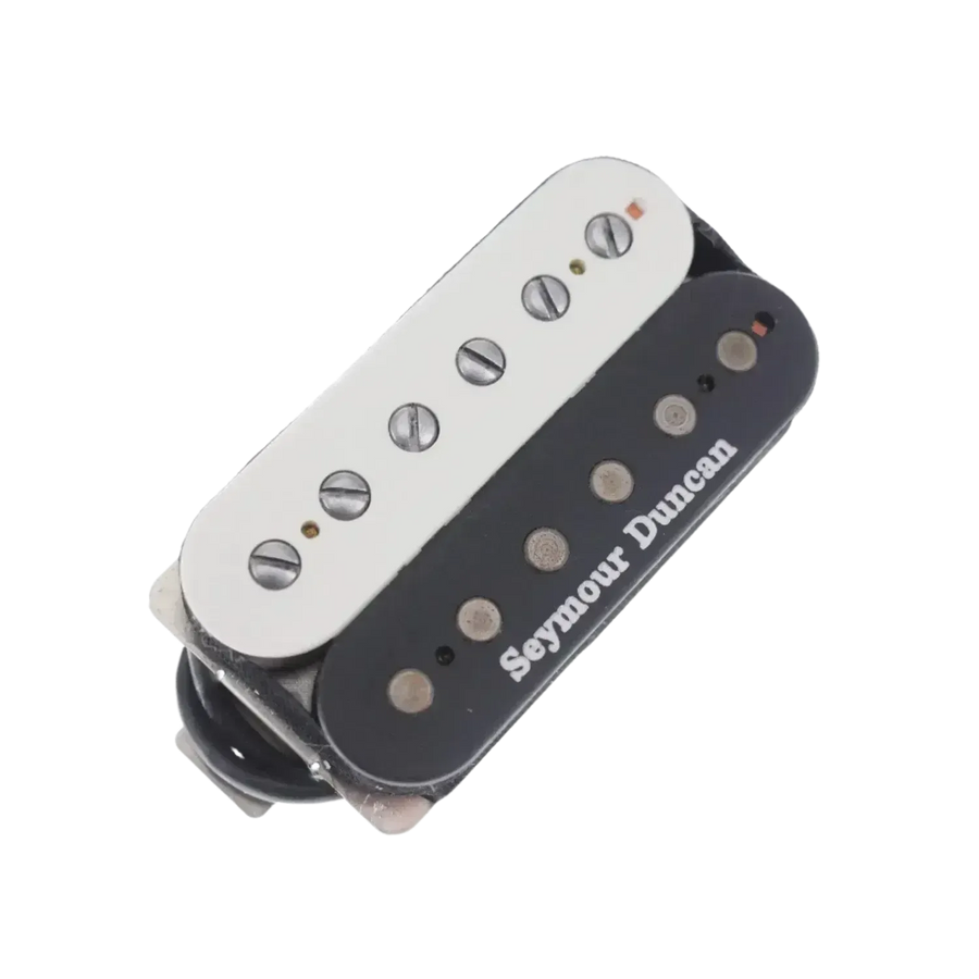 Seymour Duncan APH-1n Alnico II Pro Neck Humbucker Pickup - Zebra Black / Parchment White - Reclaimed
