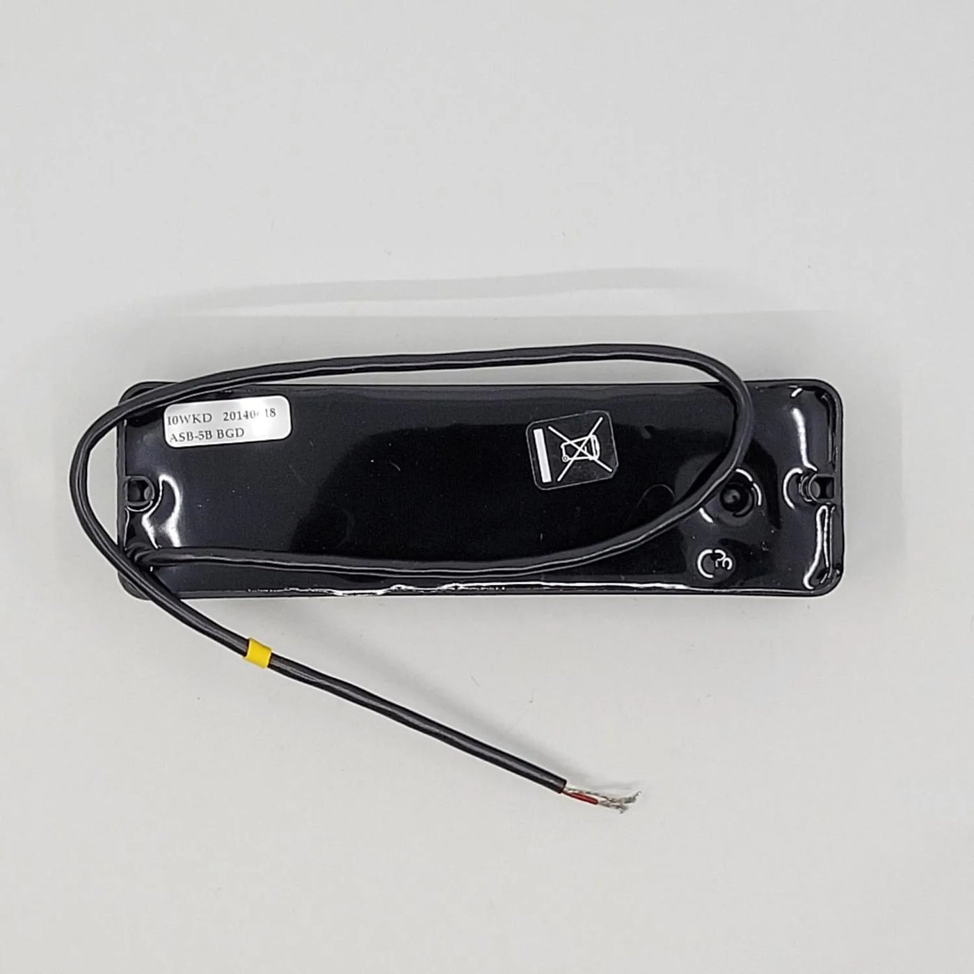 Seymour Duncan ASB-5b Active Soapbar 5-String Phase II Bridge Bass Pickup - Black - Reclaimed