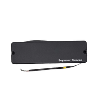 Seymour Duncan ASB-5b Active Soapbar 5-String Phase II Bridge Bass Pickup - Black - Reclaimed